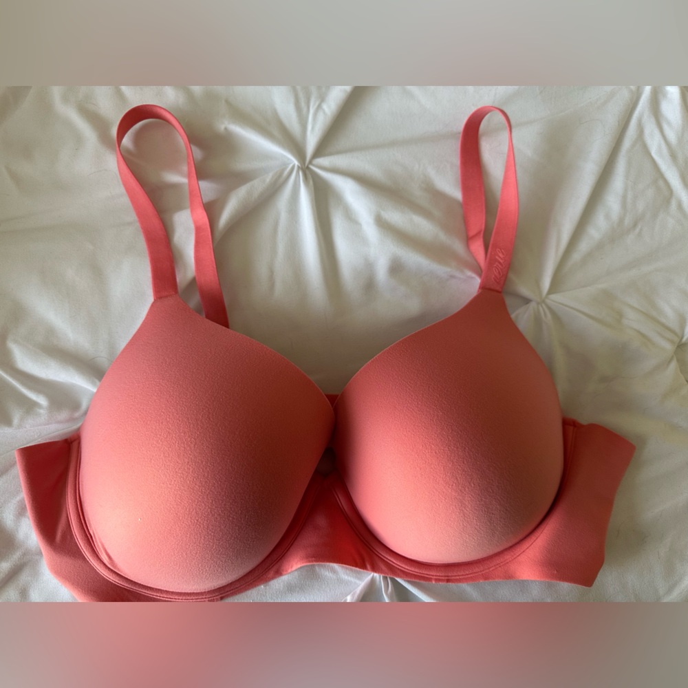 Aerie Vibrant Coral Smoothez Bra